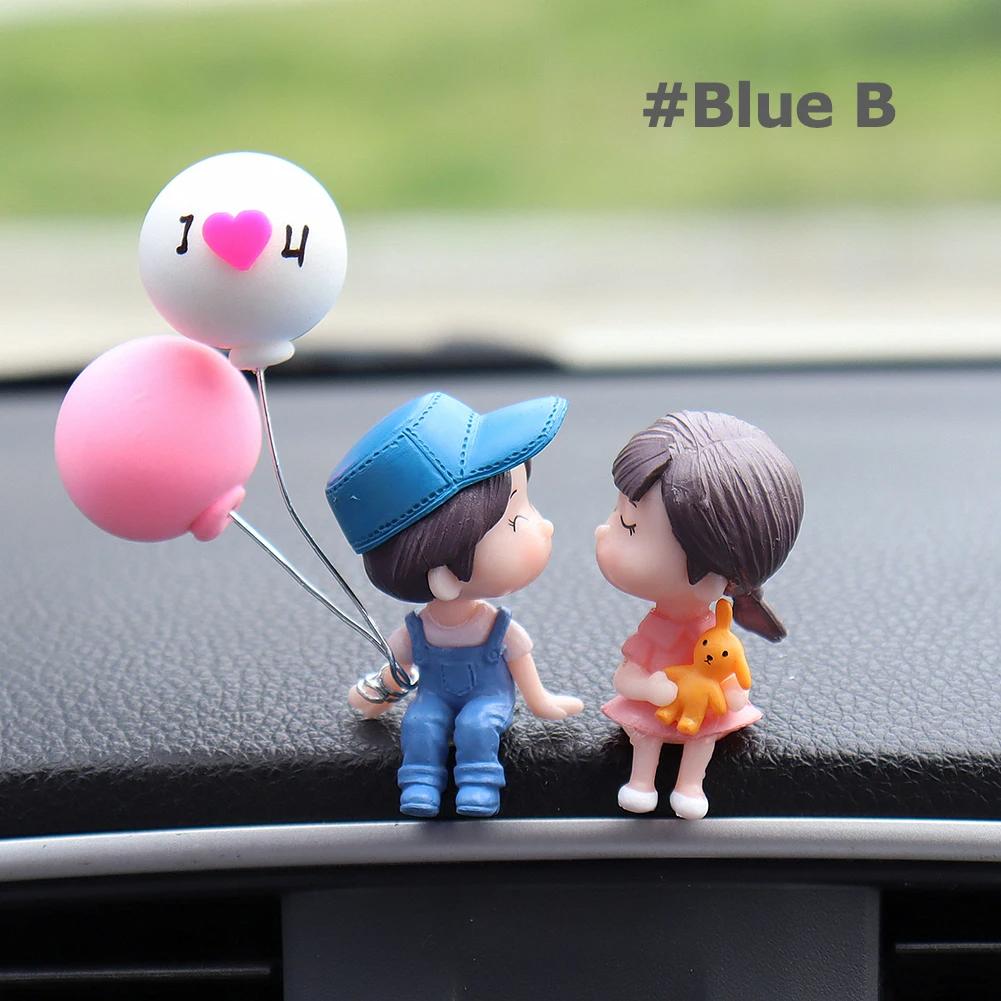 Lovely Couple Car Air Vent Freshener Perfume Clip Aromas Diffuser Decor Air Conditioning Perfume Clip Flavoring For Cars