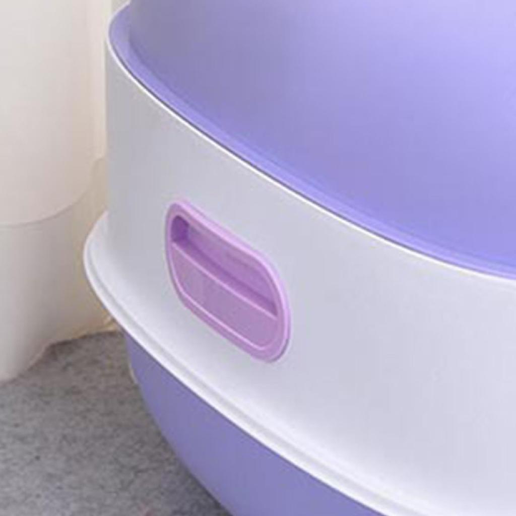 Enclosed Cat Litter Box Extra Large Splash Proof Odor Control Enclosed Cat Pan Cat Toilet Box for