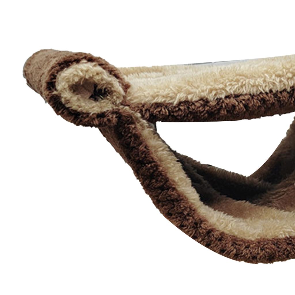 Kleintier Hängemattenbett Weich Warm Doppellagig Kleintierkäfig Hängematte für Eichhörnchen Hamster