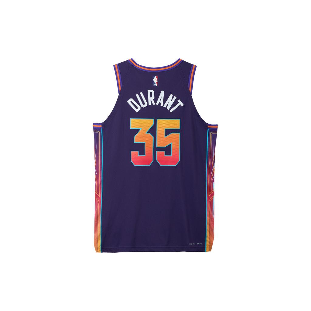 Nike Dri-Fit Alphanumeric Colorblock Basketball Jersey City Edition 2023/24 Unisex Tops Purple DX8773-536