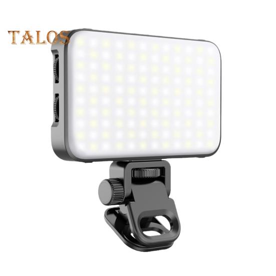 

Светодиодный заполняющий свет с регулируемым кронштейном, сверхъяркий, компактный, портативный, перезаряжаемый, заполняющий свет, светильник для селфи с мягким рассеивателем чёрный