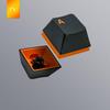 BAROCCO MiSTEL MD770 RGB Separate Wired 85 Black Orange Double MX Backlight Macro Media Key Support Authorized Distributor (English Layout/blue