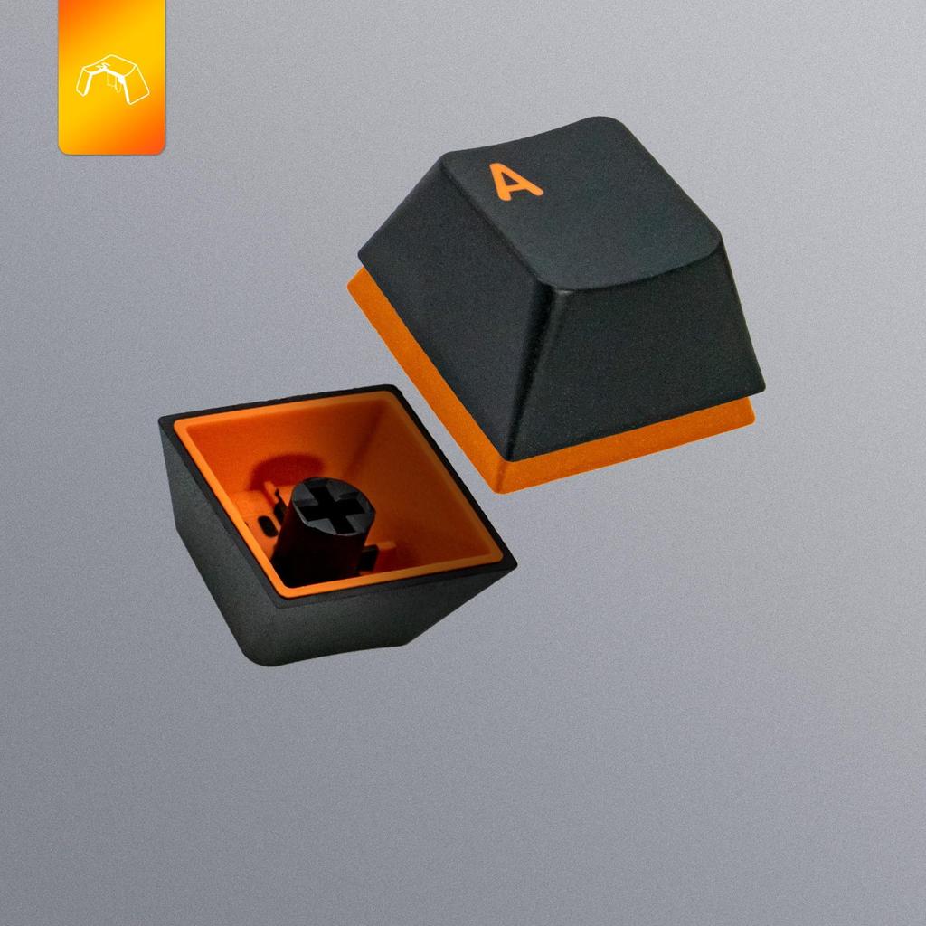 BAROCCO MiSTEL MD770 RGB Separate Wired 85 Black Orange Double MX Backlight Macro Media Key Support Authorized Distributor (English Layout/blue
