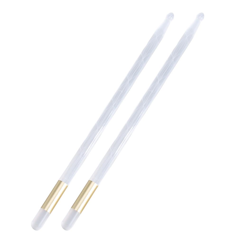 Portable 13 Color Glow Drumsticks 5A Acrylic Drum Stick Bright LED Light Up Drum Sticks Drum Accessories Easy to Use