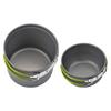 Outdoor Set Pot 1-2 Person Portable Camping Cookware with Tableware