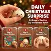 24Pcs Countdown Calendar Christmas Fidget Toy Set Christmas Toy Slow Rising Squeeze Toy  Holiday