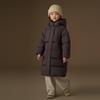 hacikis Kids' Mid-Length Hooded Down Jacket