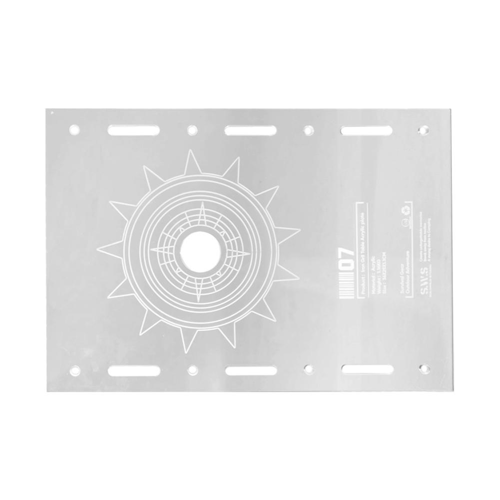 

Акриловая столешница IGT, многофункциональная прозрачная столешница, столешница для кемпингового стола для GZ Camping Light чистый