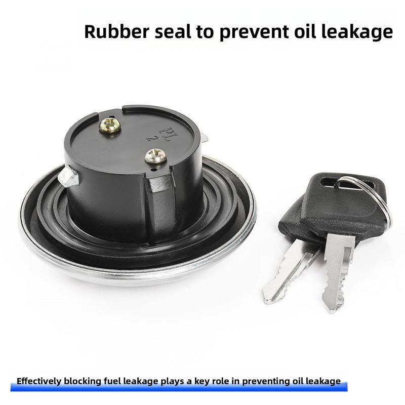 1PC Locking Fuel Tank Cap for Storm Prince 150 250 Waterproof Anti-leak Gas Tank Cover for GN125 GS125 Motorcycle Fuel Tank Caps3