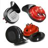 CH0024 2 Stück 12V Lufthupe für Auto Schneckenförmige Elektrische Lufthupe Marine Lauter Alarm-Kit Boot Motorrad Zweiklang-Autohupe Lautes Signal