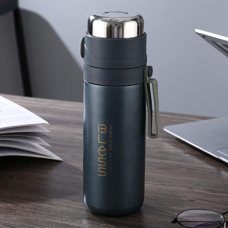 

Термос MeyJig из нержавеющей стали, вакуумная подарочная кружка, бытовая, офисная, кофейная, молочная фляжка 500 мл 500ml