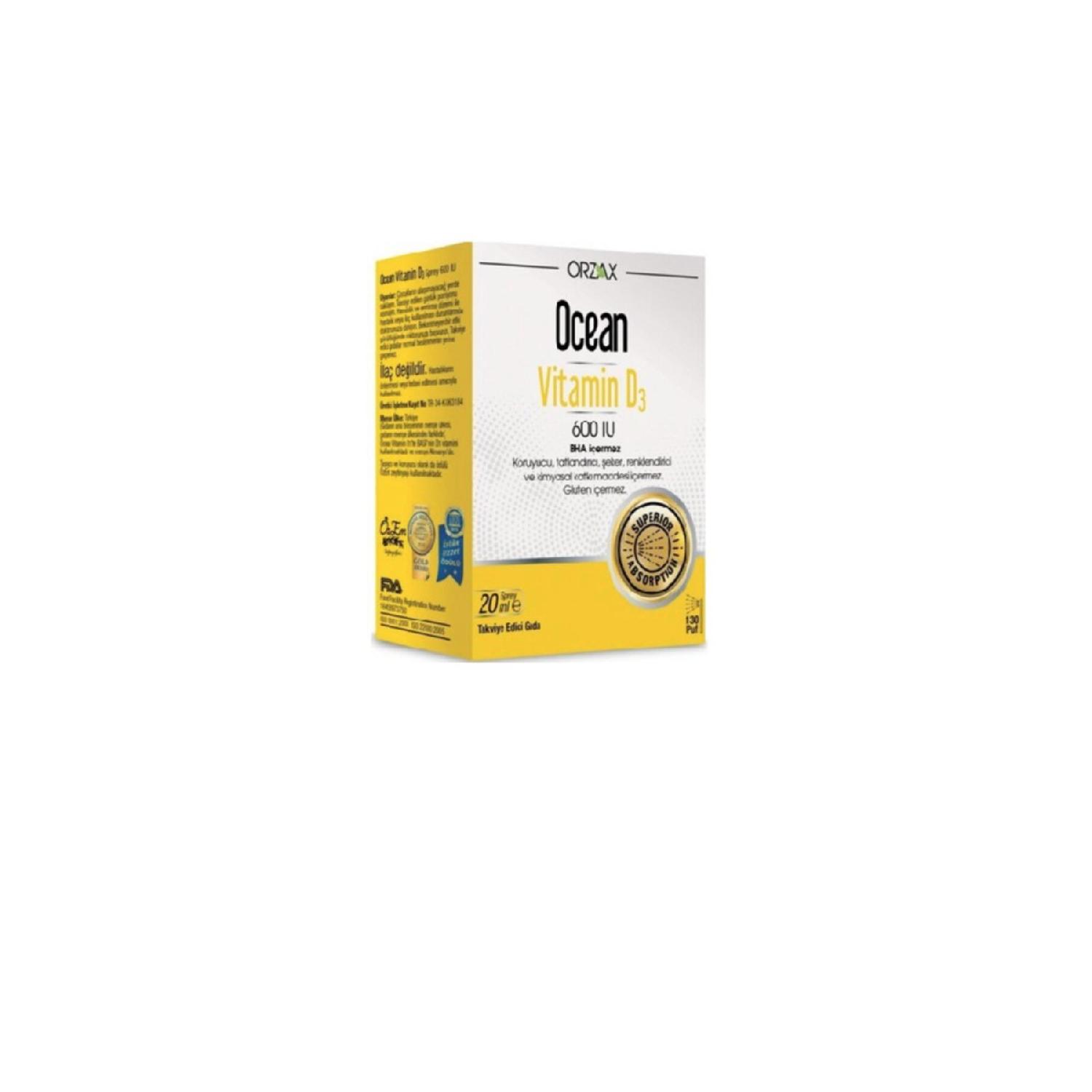 

Vitamin D3 For Children And Adults 600 Iu Spray 20 Ml