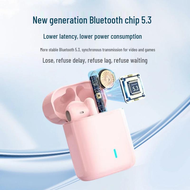 Macaron Bluetooth Earphones: Stereo In-ear, Noise Cancelling, Comfortable Fit