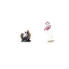 Elegant Resin Swan Flamingo Sculpture Figurine European Art Animal Statue for Entrance Desk