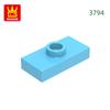 Non-Toxic 100G 317Pcs 3794 15573 1X2 Block Moc Bulk Parts Compatible With Bricks Suitable For Diy Children'S Gift Education Toys