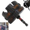 Nut Remover Bolt Extractor Tool Nut Zipper Drill Attachment for Conduit Racks Socket Wrenches