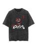 Berserk Animation Derivatives Guts Printing Retro Washed Short-sleeved T-shirt Men's and Women's 2026 Summer Fashion Clothing