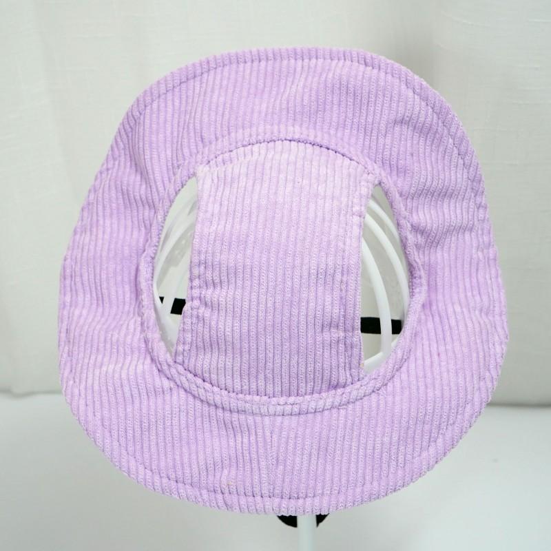 Pet Sun Hat Dogs - Corduroy Baseball Cap In Multiple Colors Adjustable Fit Small To Large Breeds