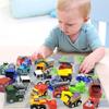 24 Stück Rückziehautos Spielzeug Set Weihnachts-Countdown Adventskalender Kinder Große Sammlungsset Weihnachtsfeier Mitgebsel