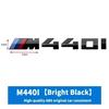For BMW M power old emblems badge logo M135d M135i M145d M145i M240d M240i M340d M340i M440d M440i M550i M760Li ABS Rear Logo YA1