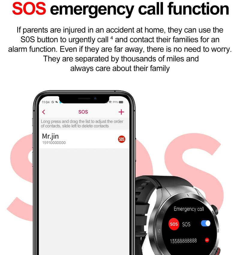 2025 Nové chytré hodinky se safírovým sklem pro neinvazivní monitorování zdraví, laserová terapie, krevní tuk, kyselina močová, EKG, chytré hodinky pro Xiaomi