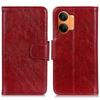 Wallet Case for Redmi Turbo 5 Max 5G - Leather/PU, Red