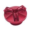Motorcycle Oil Fill , Engine Drain Plug Sump for 2017 2018 2019 2020, Easy To Install Red