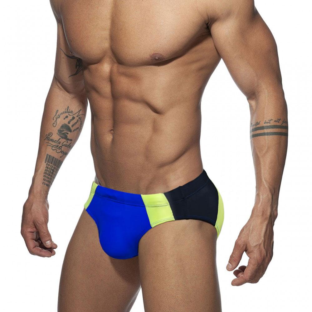 Men's  Fashion Sexy Swim Brief Sexy UXH Brand Swimsuit for Men Surfing Swimwear Beach Shorts