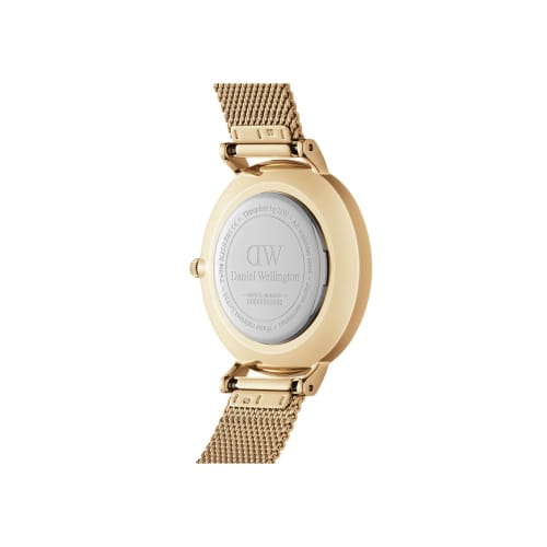 [Official Shop/2-Year Warranty/Authentic Import] Daniel Wellington DW Women's Petite Emerald 32mm Watch, Stylish Brand Metal Watch In Gold and Green,