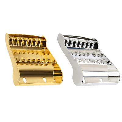 Plated Scissors Display Rack Barber Shop Scissors Storage Rack 6-Slot Scissors Holder with Vacuum