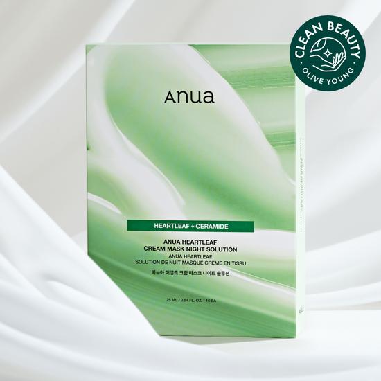 Anua Asungcho Cream Mask Night Solution 10 Sheets