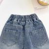 Weiche Wide-Leg Jeans aus Denim für Mädchen - Neuheit Frühjahr 2026