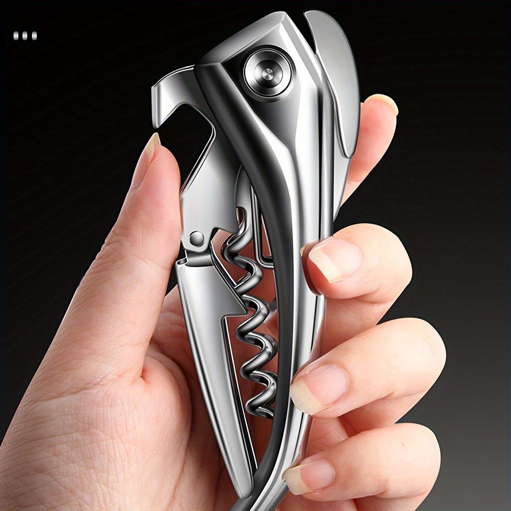 Unicorn Metal Bottle Opener, with High-end Packaging Box,Artificial Learning Handle, Changeable Design, Compact Beverage Accessory, Silvery Tone