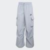 Adidas City Tech Windbreaker Pants Woven Loose Fit Grey