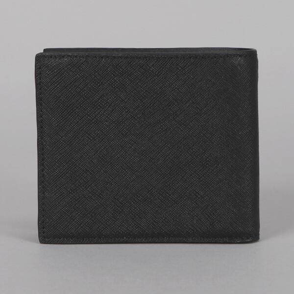 Vivienne Westwood Orb Logo Saffiano Bi Fold Wallet 5115002pm L001n N401