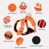 TRUE LOVE Pet Harness No Pull Nylon Riflettente Pet Harness Regolabile Comodo Controllo Step-in Brilliant Truelove TLH5654