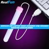 RealFun Masturbator Heating Rod Sex Doll Torso USB Pocket Pussy Sex Toy 46°
