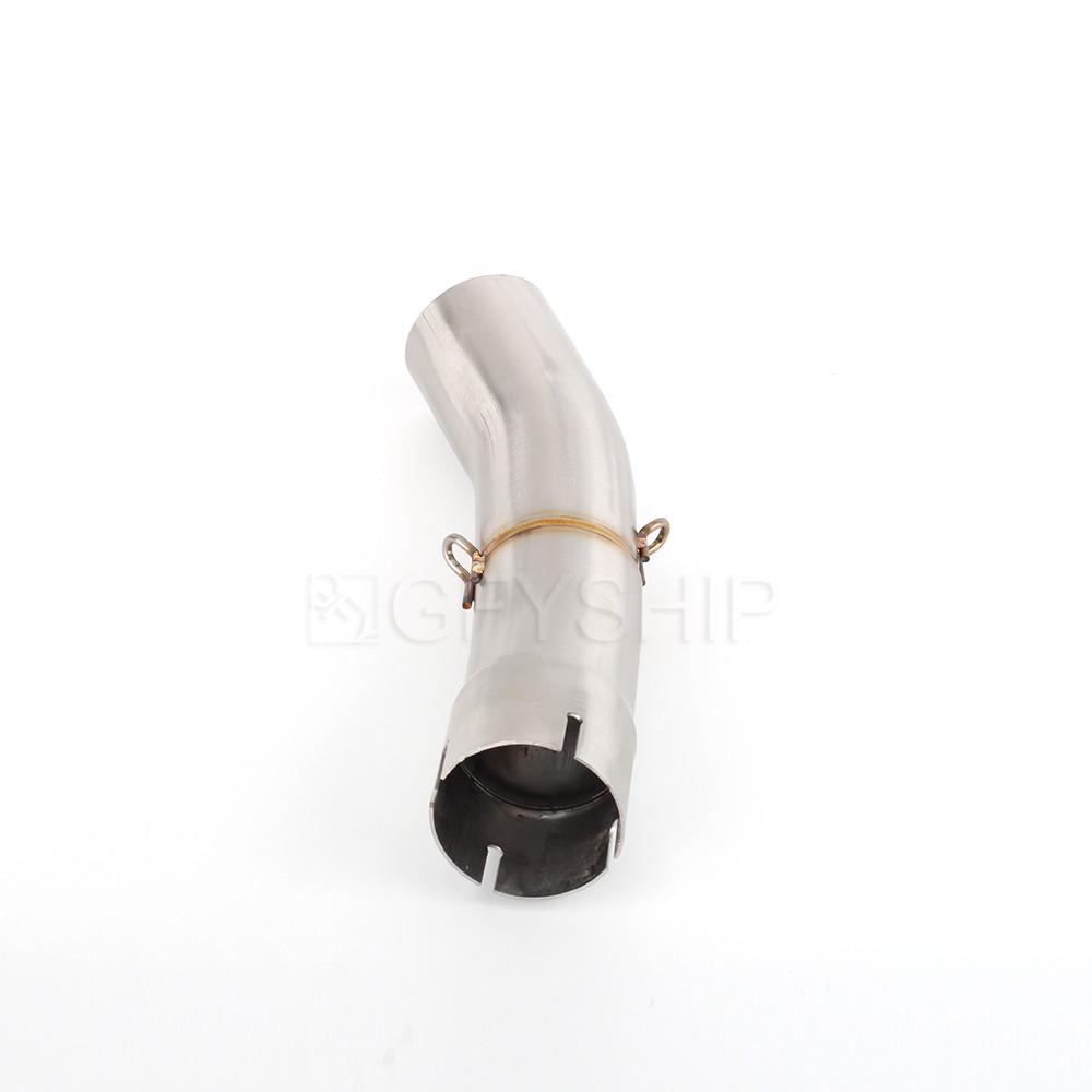 For Triumph Street Triple 675 2013 To 2017 Street Triple 675 R 2013-2017 Escape Motorcycle Exhaust Middle Link Pipe Slip-on