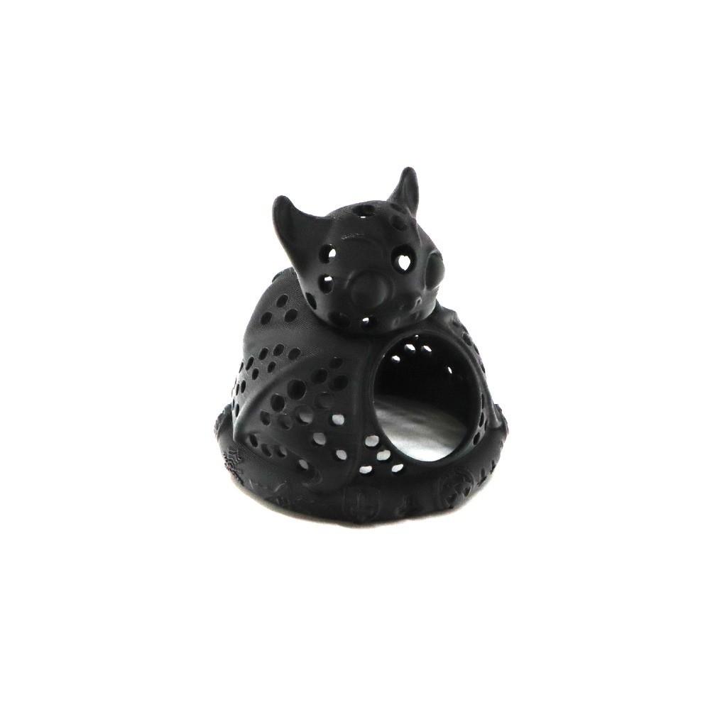 Hollow Structure Halloween Bat Fish Tank Cave Gothic Style Floating Cave Aquarium Decoration