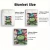 Happy Tree Friends 2D Flat Pattern Flannel Blanket High Quality All Seasons Warmth and Comfort Perfect for Christmas Gifts.PMT0914416