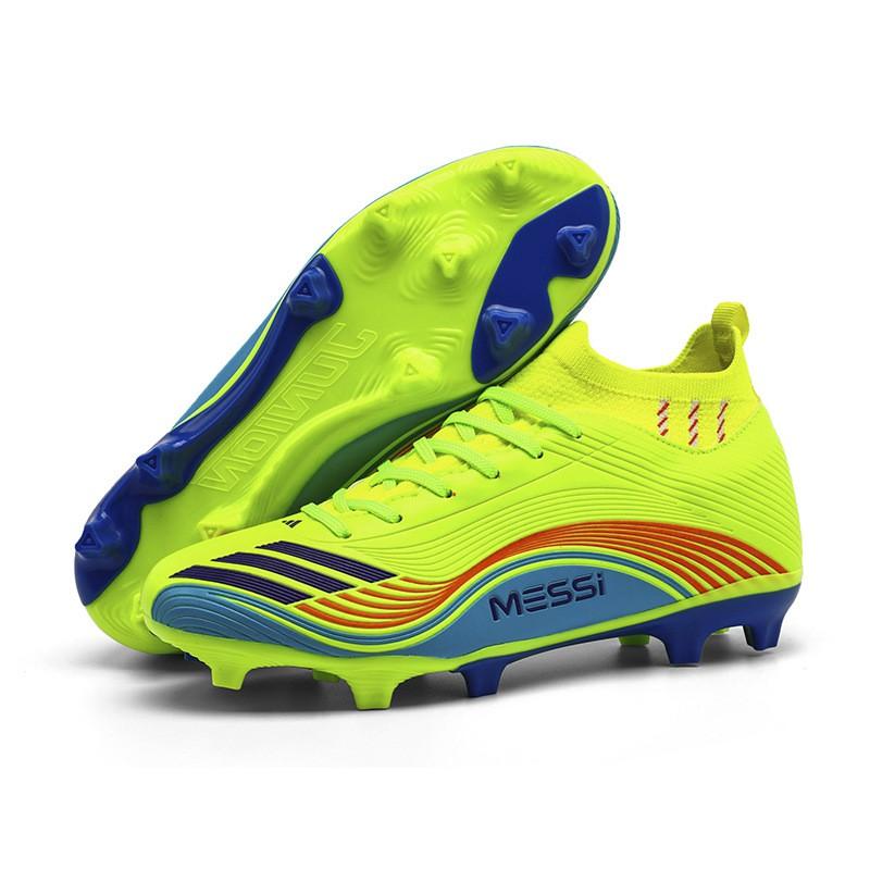 Mens Low-Cut Football Cleats TF Studs Training Shoes Grass Fields Kids Adult Size 36-45