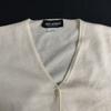 Italy Aida Barni Cashmere 100% Cardigan Women M Ivory Sweater Tops