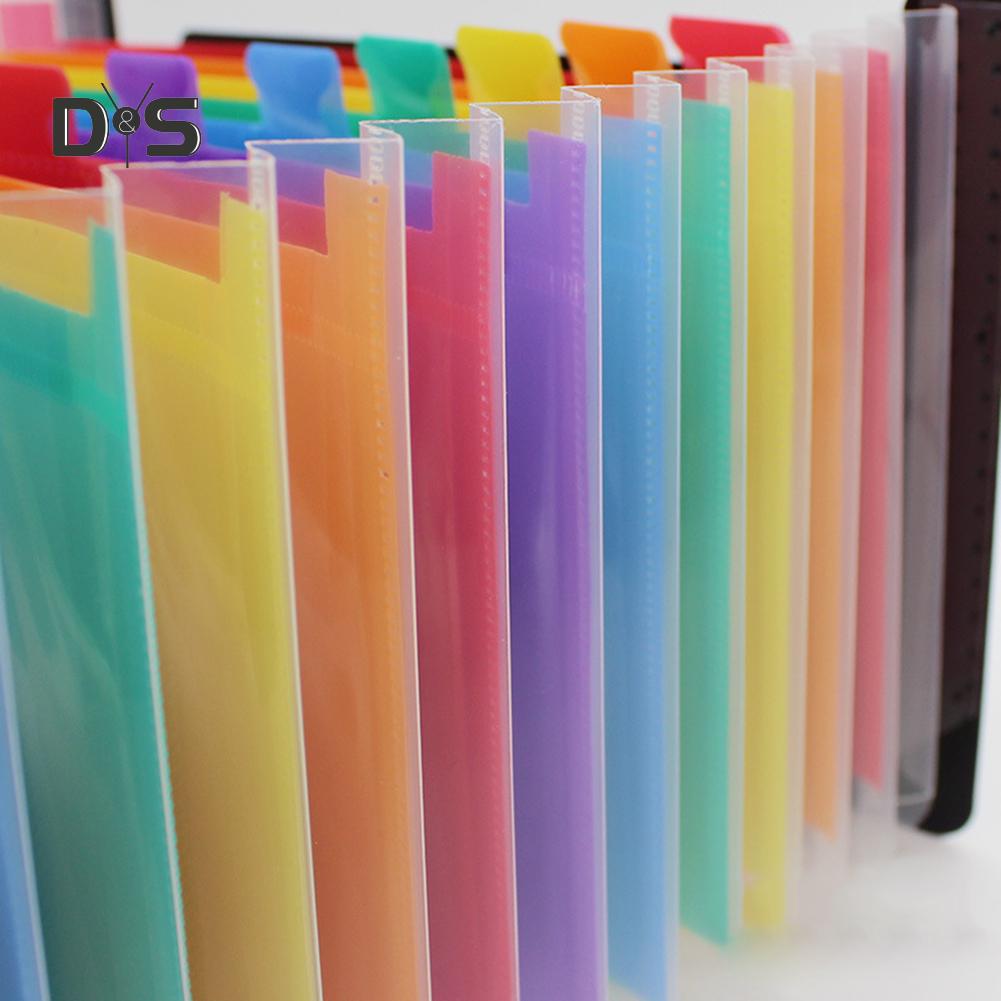 DYS Stationery A5 Multi-Layer Expanding File Receipt Folder Organizer Pockets Holder