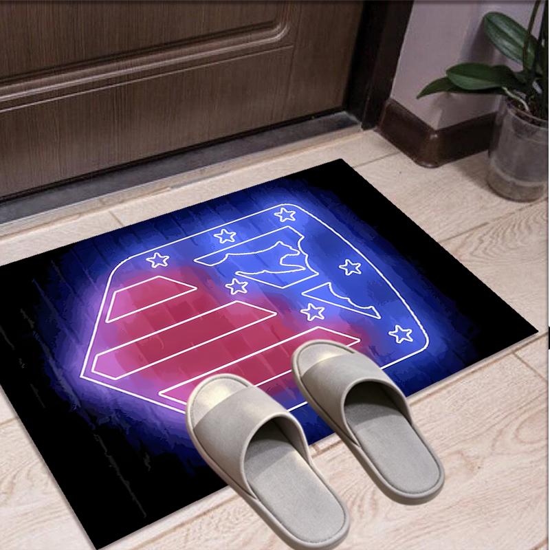Football Club Pattern Rug, Indoor/Outdoor Mat, for Picnic, Gameroom, Bedroom, Office, Living Room, Home Decor Carpet, Birthday Gift