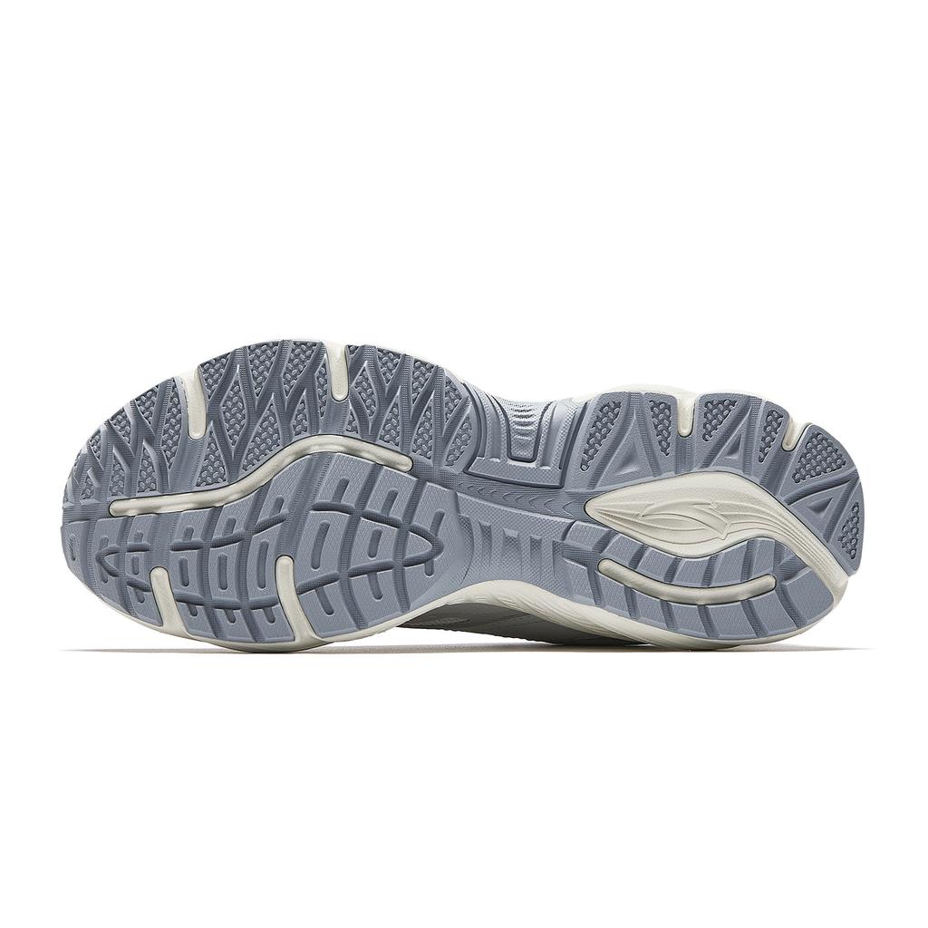 Anta Cushioning, Wear Resistant Casual Shoes Women's Ivory White/Cumulus Gray/Silver 922618802-2