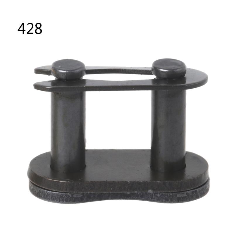 Мотоциклетная цепь пряжка кольцо звено 25H# T8F# 420# 428# 520# 530# соединитель пряжка кольцо мотоциклетная цепь ремонтные инструменты