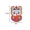 6 X Red Year Envelopes Packets Best Wishes Greeting Card Gifts Hong Bao for
