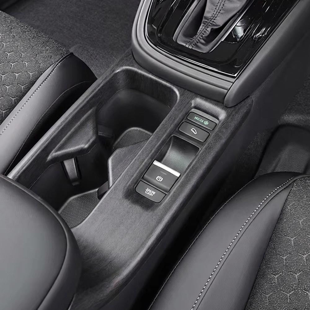 Voor Honda HRV HR-V 2025 2025 RHD Versnellingspookpaneel Cover Middenconsole Bekerhouder Frame Decoratie Sticker Trim Accessoires