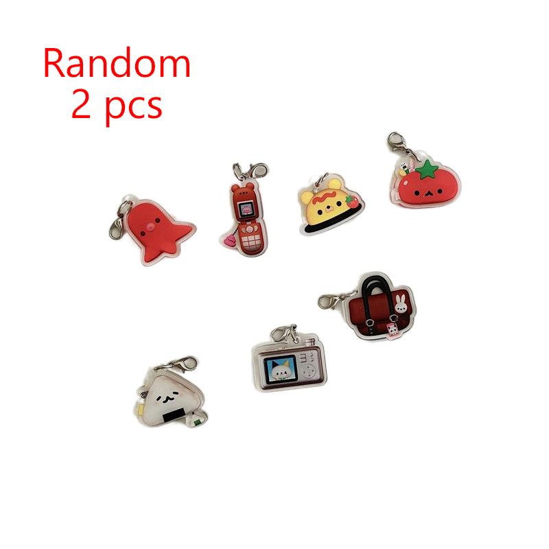 

2/7Pcs Kawaii Vintage Early Style Food Pendant For Notebook Scrapbook Diary Album Cute Cartoon Diy Decoration Accessories Gifts A8