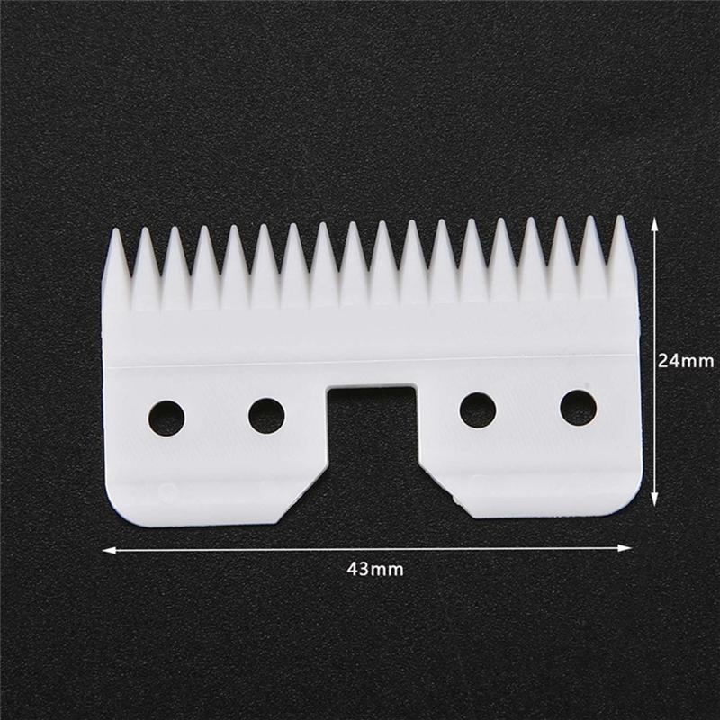 20Pcs Replacement Parts 18 Teeth Pet Clipper Cutting Blade For Oster A5 Series